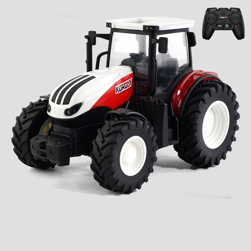 2.4g Сплав Rc Фермерский Инженерный Трактор Игрушка Для Детей 4-6 Лет