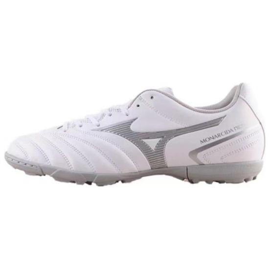 Mizuno Monarcida Neo II Ag Круглый носок Шнуровка TF Мужские Футбольные Бутсы Белые P1GD232504