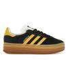 Gazelle Bold Black Bold Gold Женские кроссовки Core-Black Cloud-White IE0422
