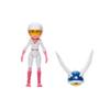 THE SUPER MARIO BROS. MOVIE 5-Inch Action Figure Series 2 Peach Figure In Motorcycle Outfit with Spiny Blue Shell