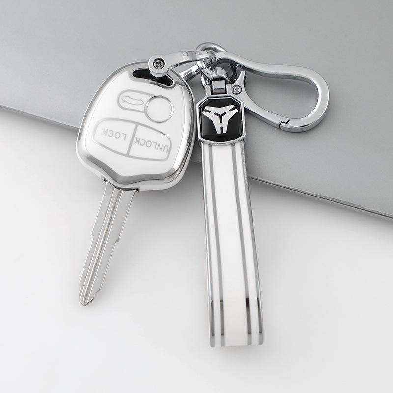 Чехол-оболочка и пряжка для ключа Mitsubishi Grandis, Lancer, Pajero, Outlander, ASX