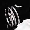 Новый панк-модный спиральный браслет со змеиной спиралью на плече, манжета на руку, браслет-браслет
