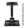 Speaker Mount Bracket Support Holder Easy To Install Space Saving Retractable Wall Mounted