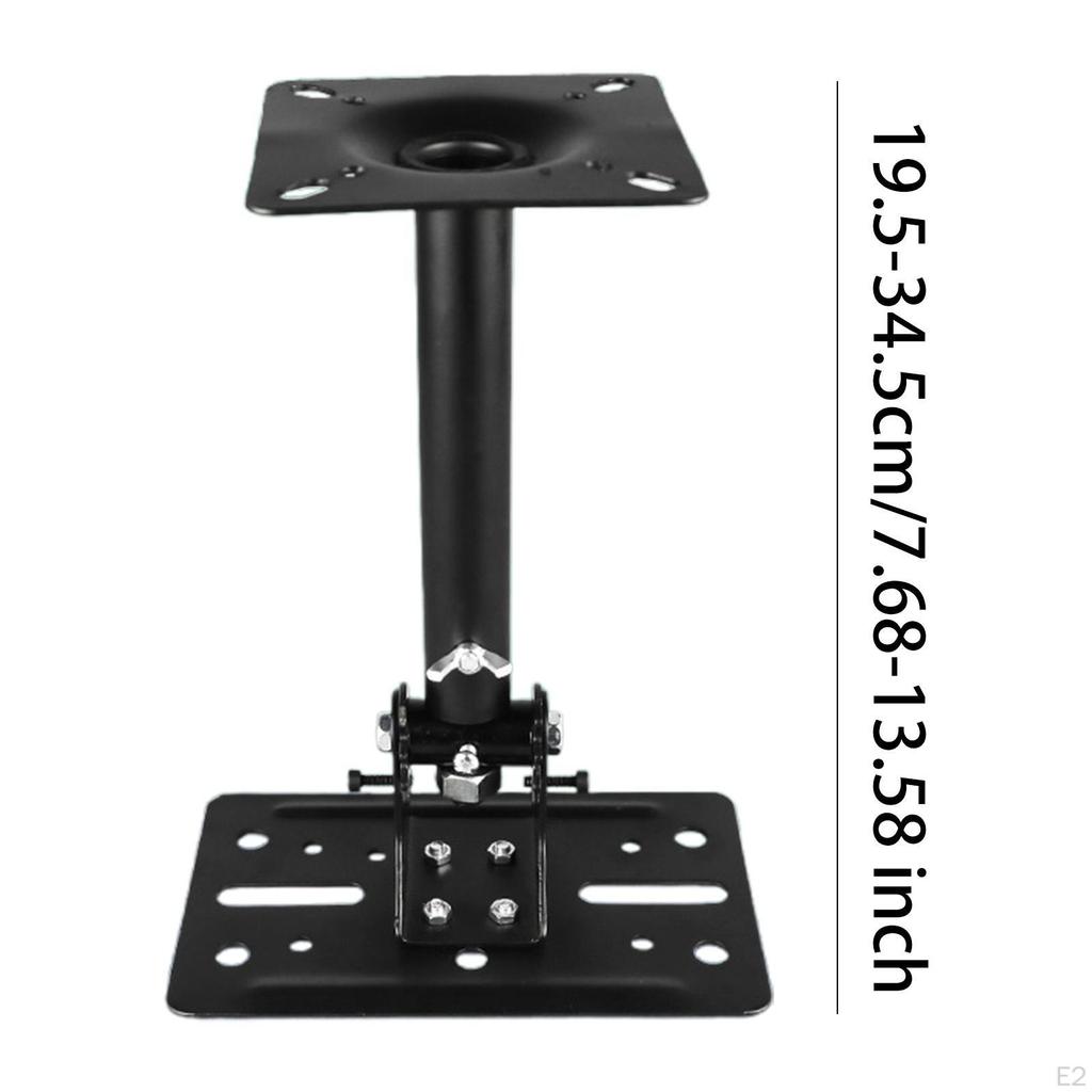 Speaker Mount Bracket Support Holder Easy To Install Space Saving Retractable Wall Mounted