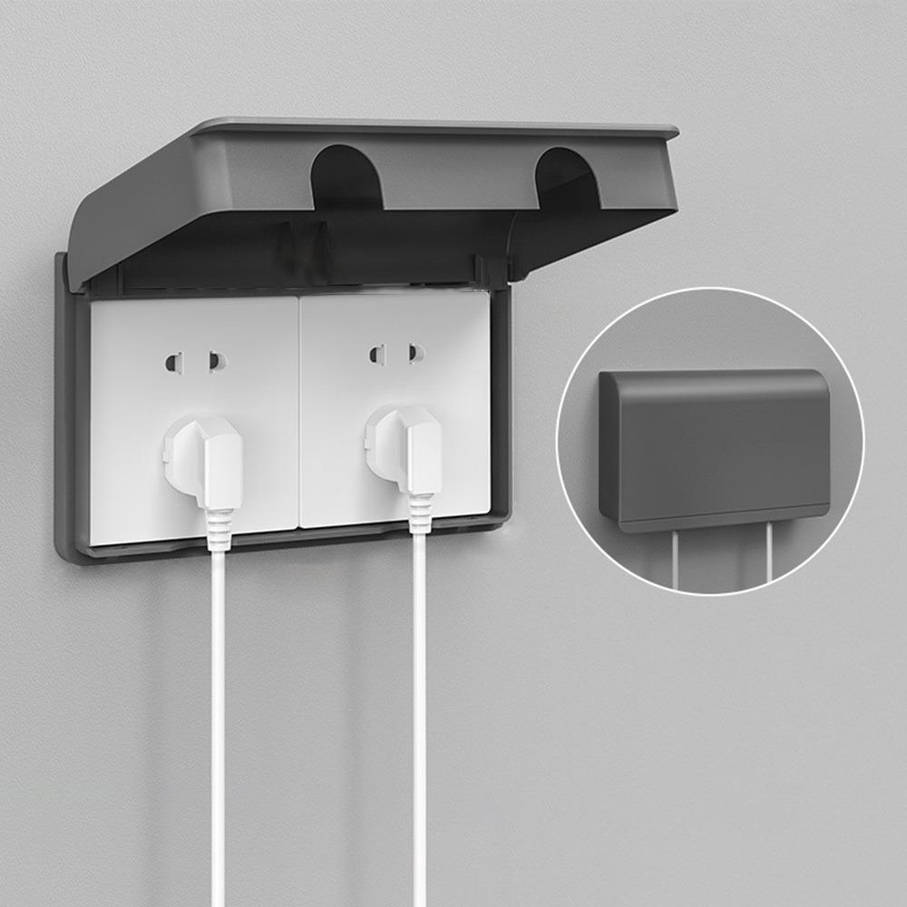 Самоклеящийся защитный чехол для выключателя, водонепроницаемая штепсельная коробка, прочная защита розетки для дома