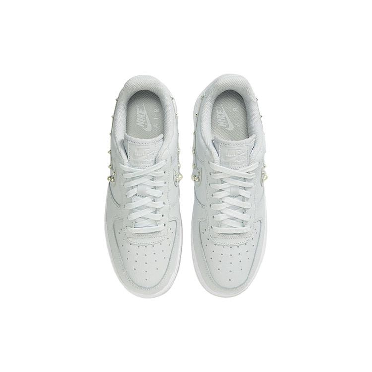 Nike Air Force 1 07 SE Pearl Swoosh — женские кроссовки из чистой платины, белые DV3810-001