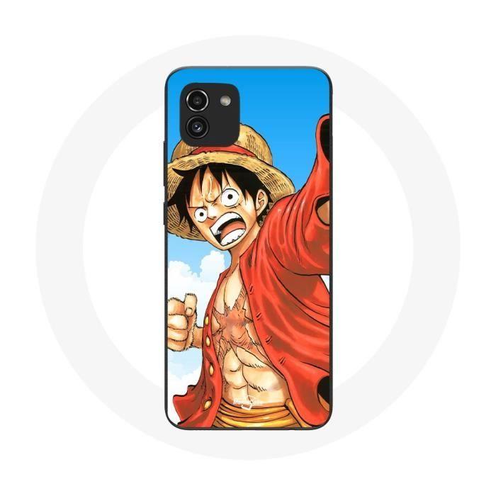Чехол для Samsung Galaxy A03 Манга One Piece Луффи Аниме