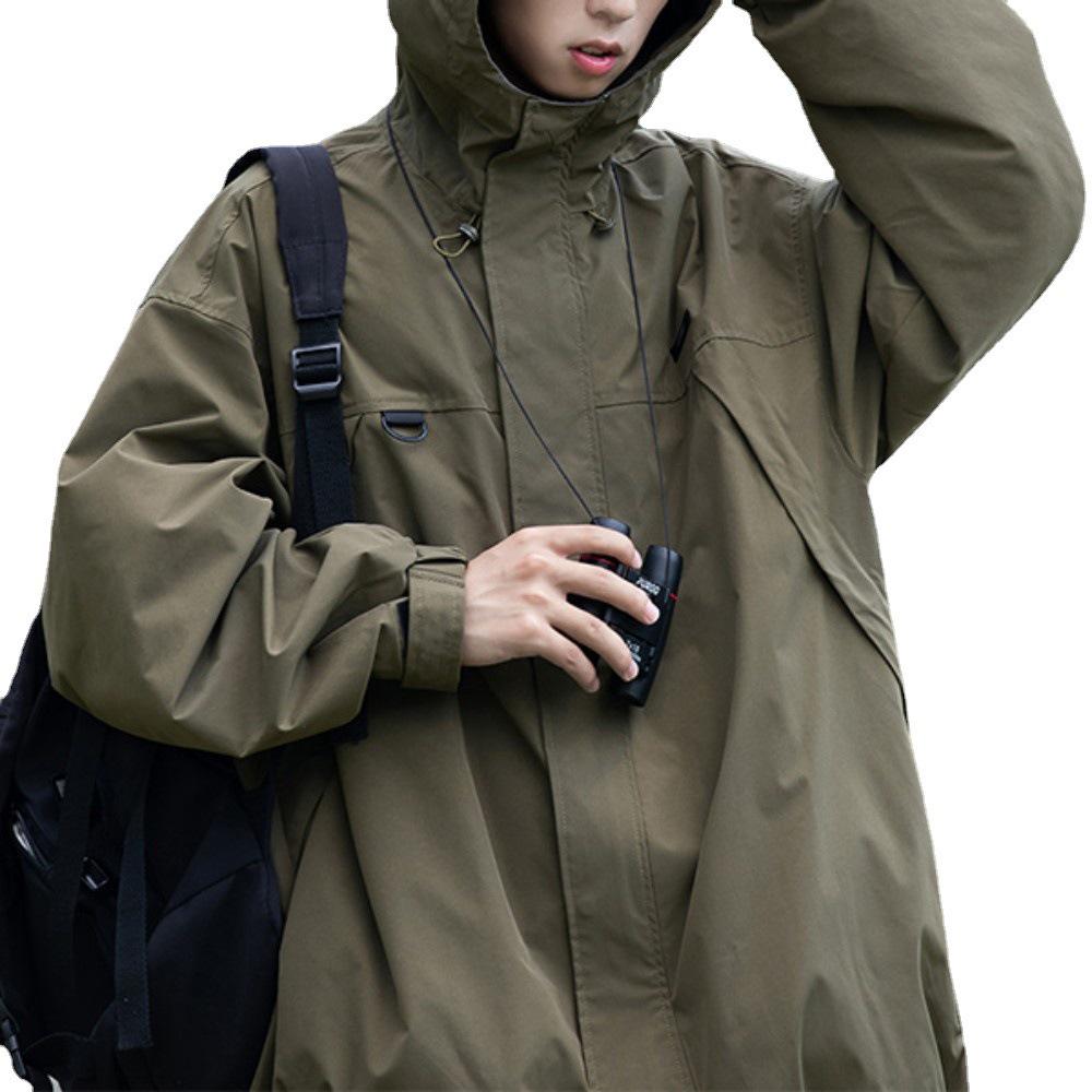 Куртка унисекс с капюшоном: Весна/Осень 2023, легкие и свободные модели для пар