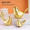 Birds Decorative Ornaments Small Birds Statues Home Decor Modern Style for Living Room, Bedroom, Office Desktop, Cabinets