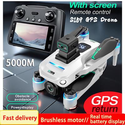 2024 Новый дрон S159 8K HD ESC камера GPS экран транзитной связи 5G изображение WIFI FPV обход препятствий бесщеточная аэрофотосъемка FPV дрон 5 км