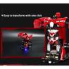 2-in-1 RC Car Kids Transformation Robots 1:18 Simulation Vehicle Remote Control Toy Children Gift Style B Blue 1:18