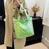 Fashionable Shoulder Tote Bag For Women In Colorful Canvas Perfect For Casual Outings