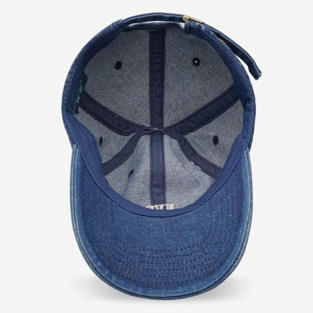 Casual Denim Cap Distressed Streetwear Hat Fashion Trucker Caps Unisex