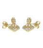 Серьги CONCETTA Bass Relief из латуни [Vivienne Westwood] женские 6201035U/02R808 [Товар]