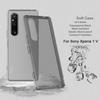 Серия IMAK UX-5 для Sony Xperia 1 V Противоударный чехол для телефона Гибкая ТПУ накладка для смартфона