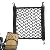 Мотоцикл Прочная Эластичная Сетчатая Корзина Чехол Черная Сетка для Шлема Вращающаяся Застежка с 4 Крючками Вращающиеся Аксессуары для Сумки Против Падения