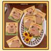 30 Sheets Memo Pad Cartoon Planner Sticker Gift Capybara Sticky Notes