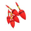5pcs/set New Plastic Luminous Eva Foam Fishing Night Float Ball Boia Light Stick