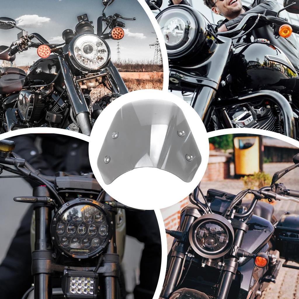 1 шт. Мотоциклетное ветровое стекло, ветрозащита, дефлектор ветра, обтекаемый аэродинамический удлинитель консоли для езды по шоссе