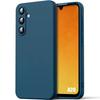 Protective Case - BOOLING - for Samsung Galaxy A26 5G - Soft Silicone - Shockproof - Navy Blue