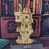 3D деревянная модель-пазл домика на дереве, деревянная лесная хижина-вилла, многоэтажный купольный building assembly model, ручной DIY creativ