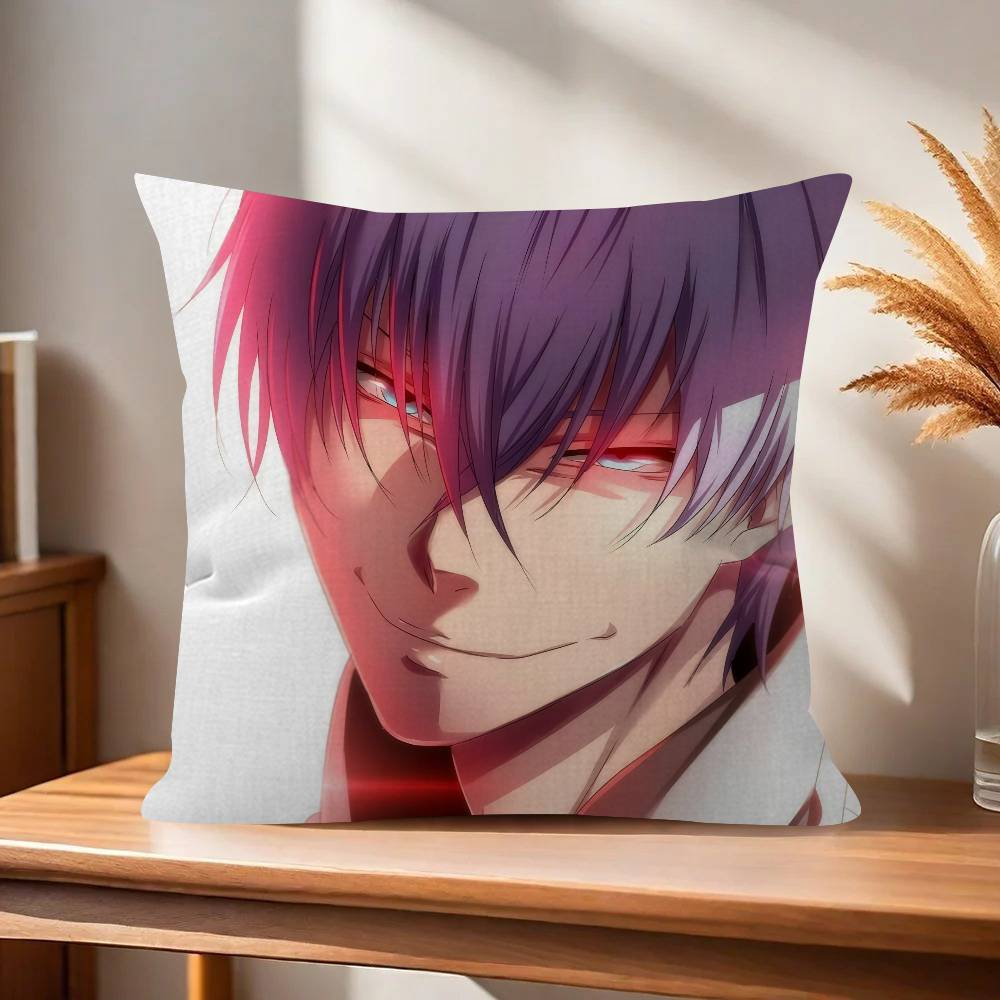 Anime Gin Ichimaru Bleach Pillow Anime Pillow Sofa Bed Head Pillow Cover Cushion Cover Fashion
