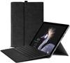 Surface Pro 12 Чехол-подставка с полной клавиатурой и стилусом Черный (Модель 2025 г.) Чехол, Стиль, Функция, Ударопрочный, Защита, Хранение, Легкий, Тонкий, Хранение,