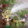 DN15 Zinc Alloy Rotating Sprinkler: Adjustable Angle Lawn & Garden Irrigation