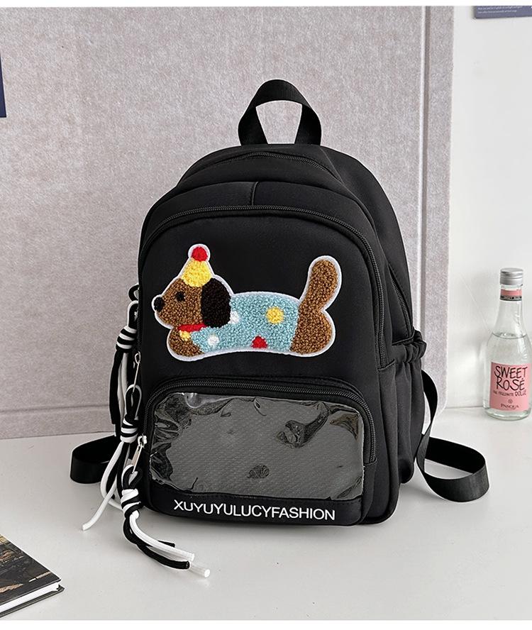 Школьный рюкзак Количество еды Японский Легкий рюкзак Повседневный Универсальный рюкзак Прозрачный Comic-Con Болевой рюкзак Студенческий рюкзак Millet