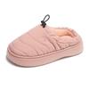 Female Winter New Warm Thick Soles Without Heel-covered Half Slipper Indoor and Outdoor Waterproof Home Cotton Shoes for Women