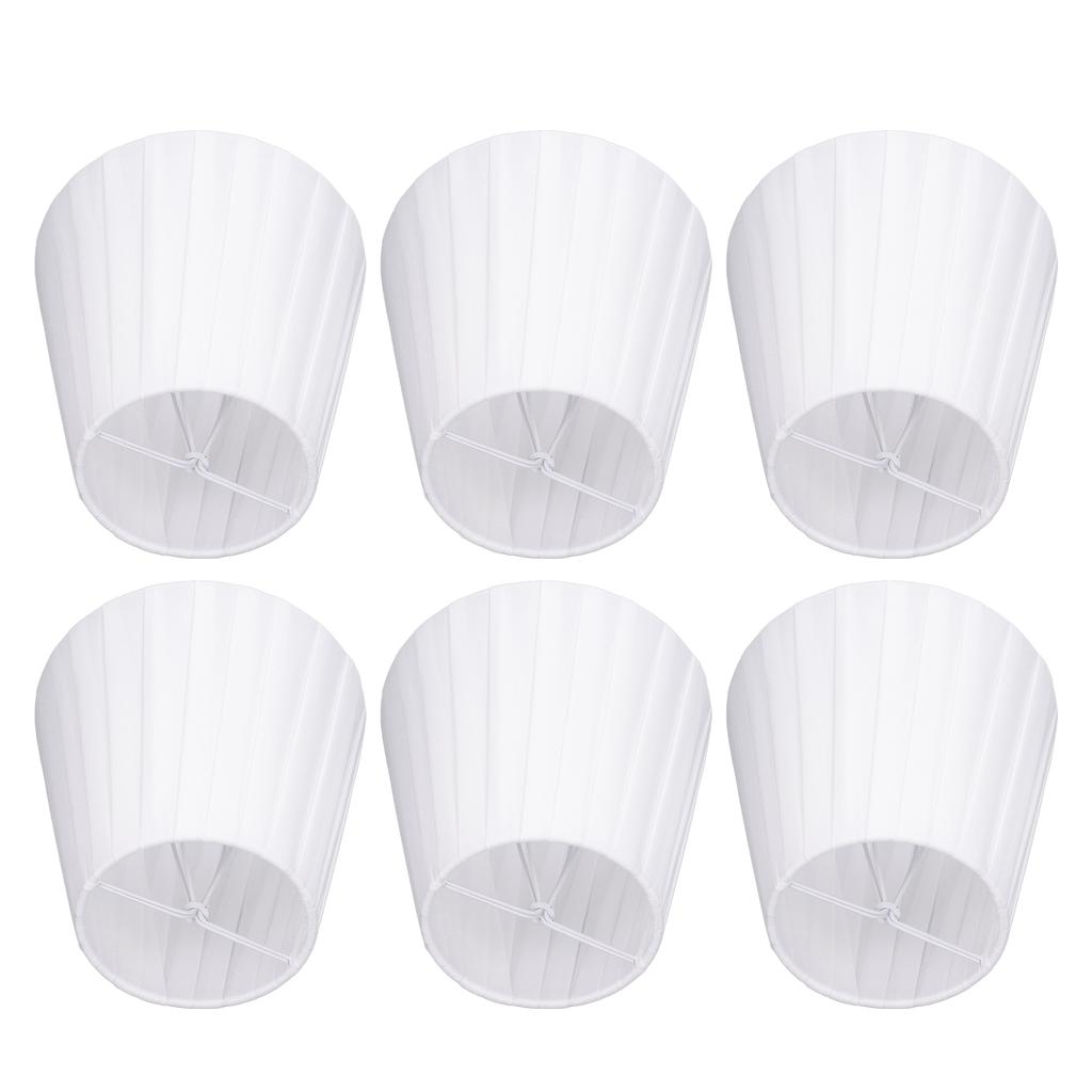 6pcs Set Droplight Wall Lamp Chandelier Lamp Shade for Clip Bubble Type Floor Lamp