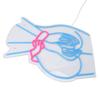 Неоновая вывеска Lady Back с регулируемой яркостью, USB-разъем, декоративная светодиодная синяя неоновая вывеска для домашнего бара