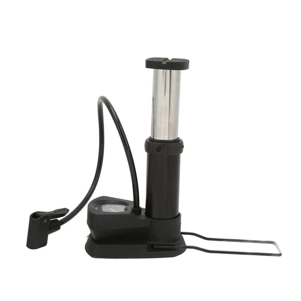 Ножной насос Алюминиевый сплав Высокое давление Портативный Мини Педальный насос для велосипеда Баскетбола Надувной