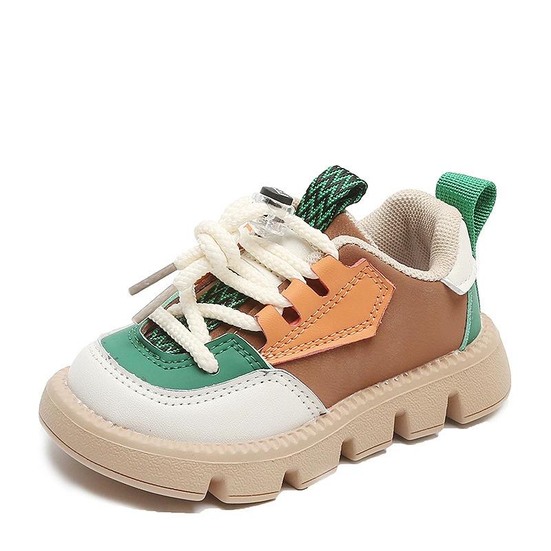 Sneakers for Kids Boys Girls Children's High Quality Velcro Sport Shoes Breathable Tennis Shoes Soft Sole Anti-slip Running Shoes