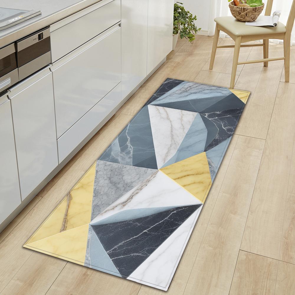 Коврик для кухни, нескользящий напольный коврик для спальни, коврик для входной двери, коридор, гостиная, пол, ковер для двери ванной комнаты