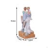 Wedding Cake Topper Bride and Groom Figurine Decoration Dolls for