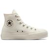 Converse Chuck Taylor All Star Lift Platform High Pearls & Studs - Egret Women Sneakers Cream Black A12512C