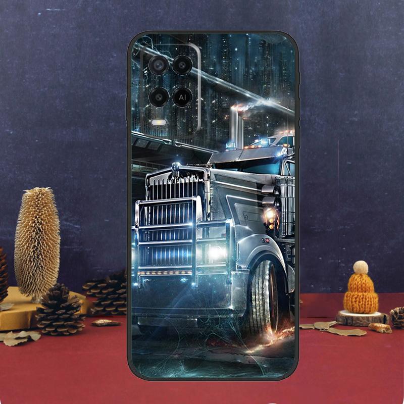 Крутой чехол-кейс для грузовика для Oppo A94 A74 A54 A15 A17 A57 A6 A5 Pro A16 A76 A96 A40 A60 A80 A18 A38 A58 A78 A98