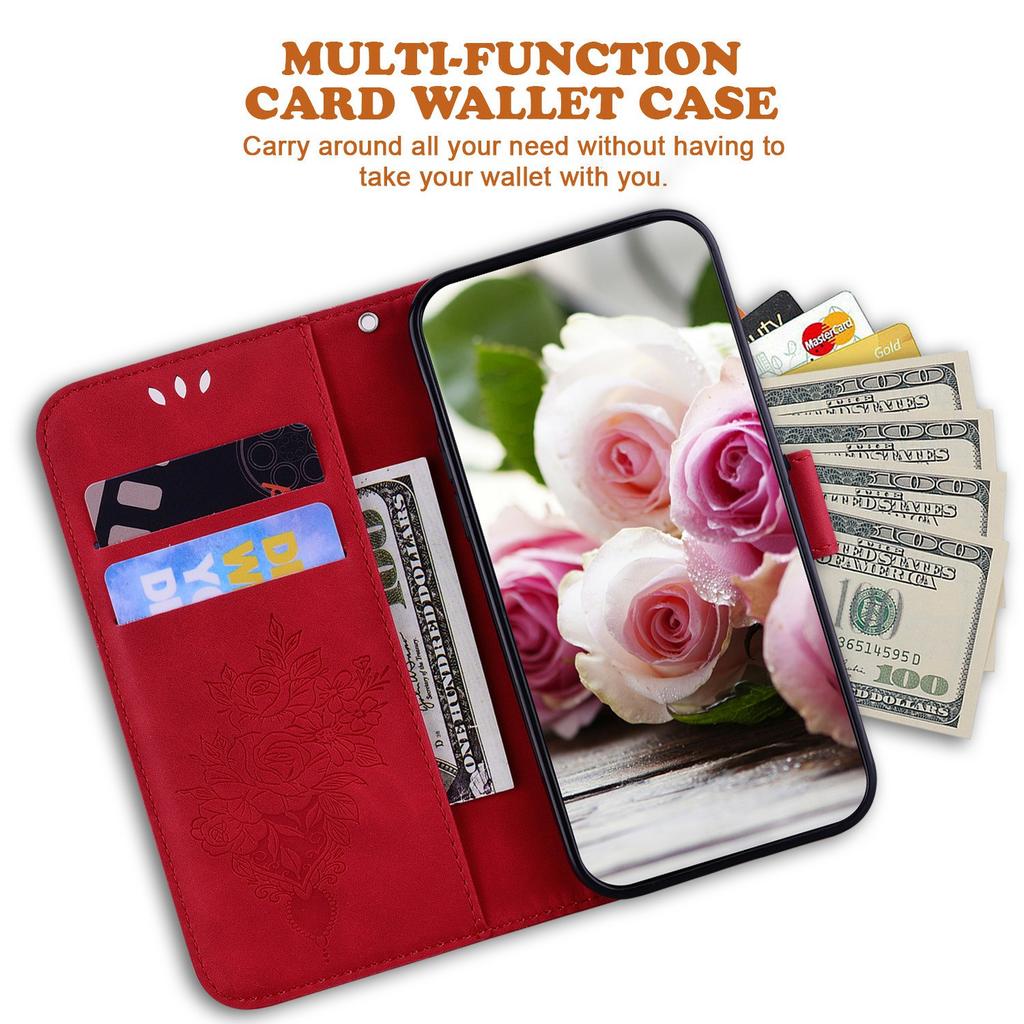 For Honor 400 5G (Global) Case Butterfly Flower Imprint PU Leather Wallet Phone Cover with Strap
