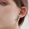 1 пара женских сережек в преувеличенном стиле в форме ножниц в стиле ретро, индивидуальные, противоскользящие, для повседневной носки, для особых случаев, для клуба, украшения для ушей