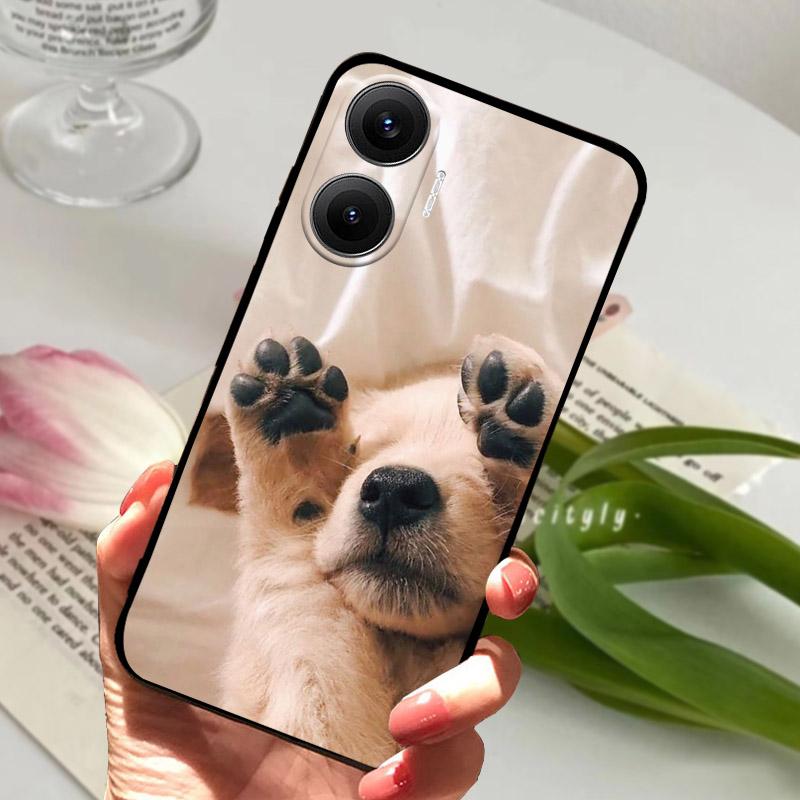 Чехол для POCO F7 Модный Силиконовый ТПУ Задняя Крышка Для Xiaomi Poco F7 F 7 5G Чехол для Телефона Мягкая Защитная Оболочка Capa Coque Fundas