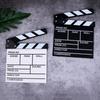 30 X 27cm Vlog Recording Photography Prop Director TV Movie Video Scene Clapboard Clapperboard