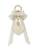 Шарм-брелок для сумки Furfur Ribbon Crimp RWGG255516 Белый Один размер Женский
