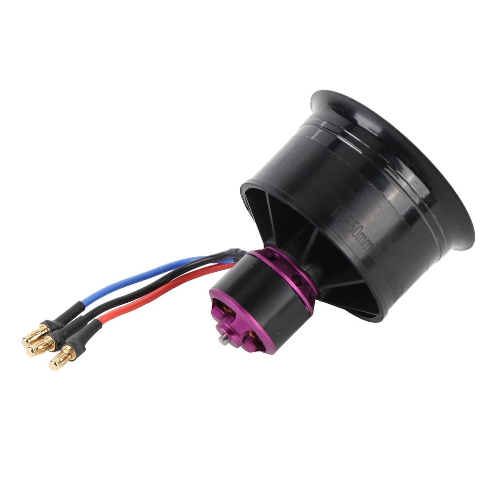 EDF 50мм 11 лопастей Канальный вентилятор Электрический канальный вентилятор для радиоуправляемого самолета Рекомендуемый аккумулятор 5S 1800 мАч 35C