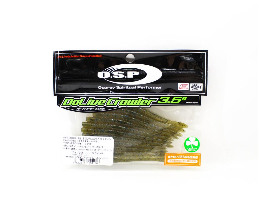 OSP Мягкая приманка Dolive Crawler 3,5 дюйма W-023 (4136)
