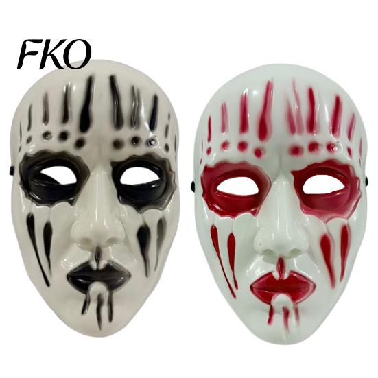 Dripping Blood Mask Halloween Scary Full Face Mask, Ghost Cosplay Unisex Prop for Party, Horror Skull with Adjustable Strap Comfortable Adult