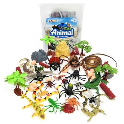 Набор из 50 фигурок насекомых Тукан, популярные игрушки в Корее