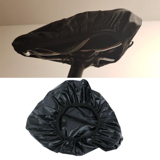 Seat Cushion Seamless Waterproof PVC Windproof Saddle Rain Cover Cycling Accessories