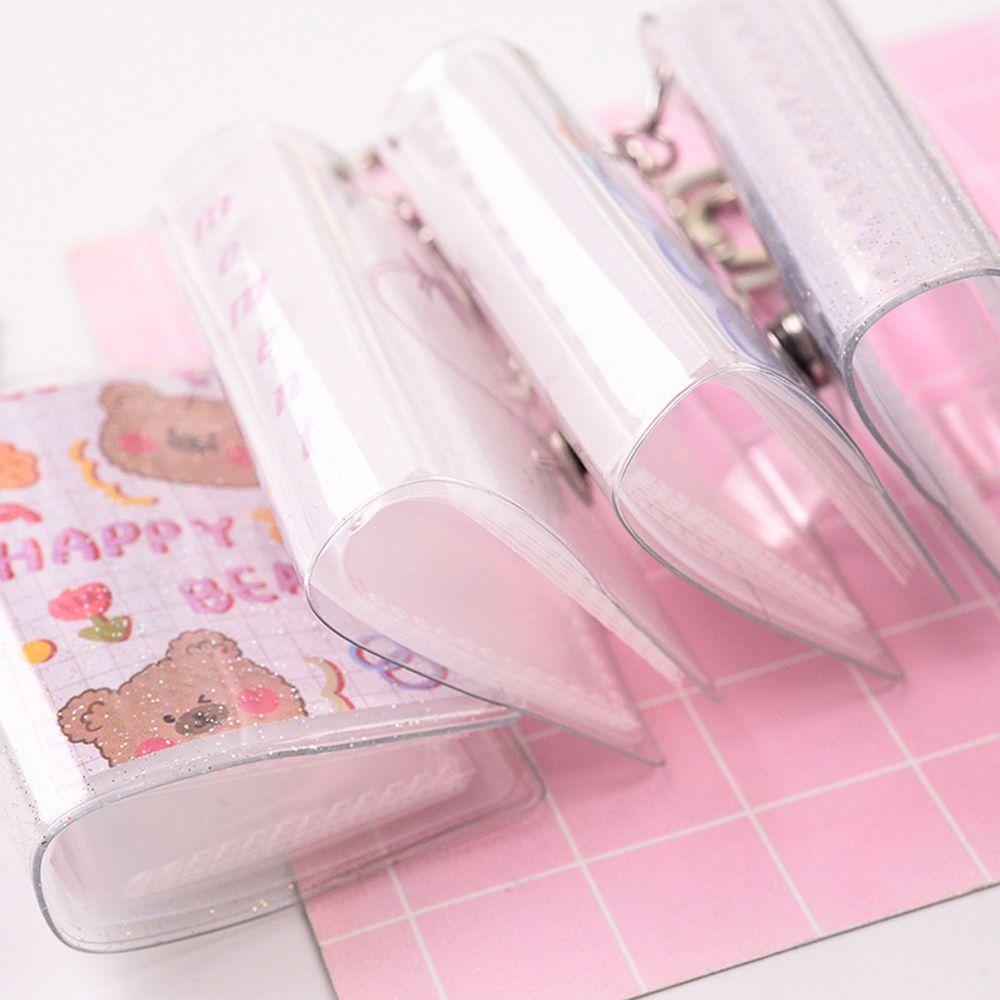 Binder Pocket Photo Holder Collection Card Holder Card Bag Card Book Keyring Photo Album Keychain