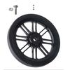 Для складного велосипеда Brompton Колесо Толкающее колесо Алюминиевый сплав ЧПУ 85 мм Толкающее колесо Легкое колесо С винтом Велосипедные аксессуары